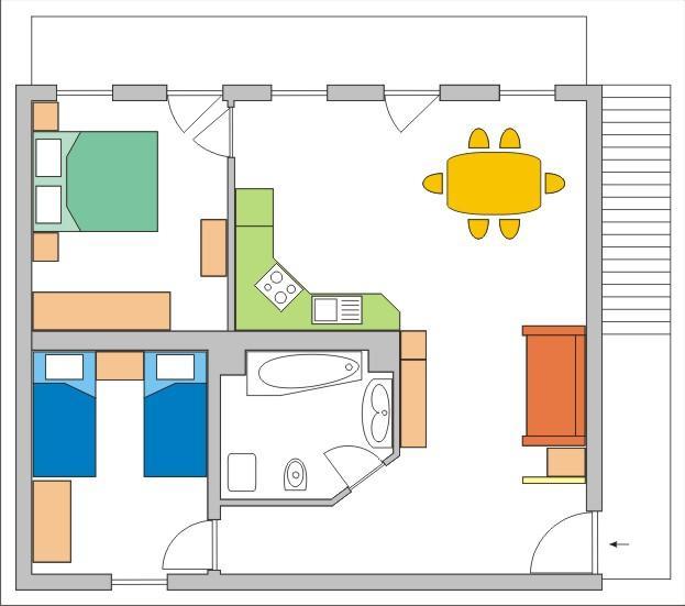 Apartma Veverin Lokve Exterior foto